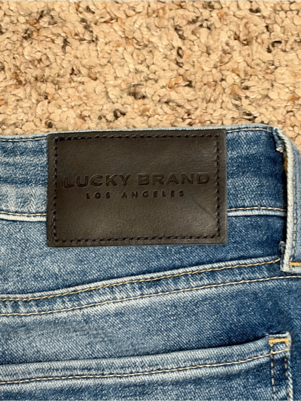 Lucky Brand Women's Medium Blue Straight Leg Jeans